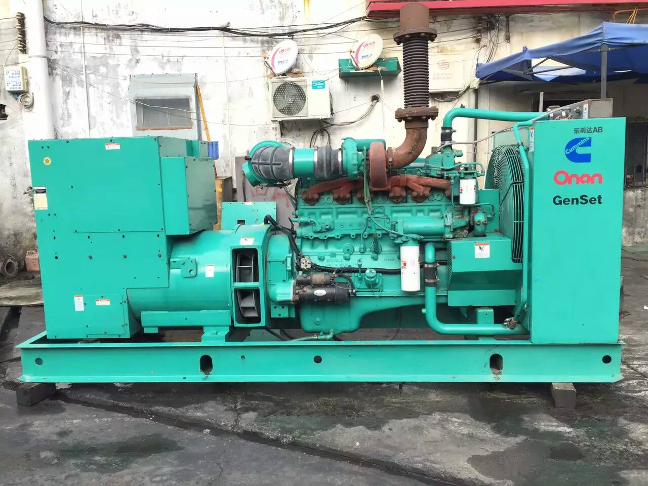 白山租赁发电机-柴油发电机不正常冒烟的原因